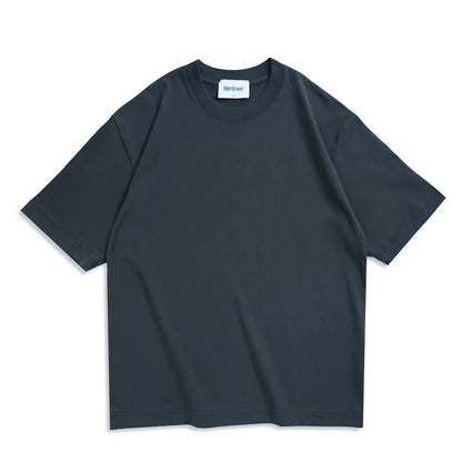 WAVLATII Oversized Summer T Shirts for Women Men Brown Casual Female Korean Streetwear Tees Unisex Basic Solid Young Cool Tops